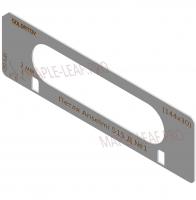 Комплект вставок для шаблона Солдатова «Скрытая петля Anselmi 515 (144x30)» 4 штуки